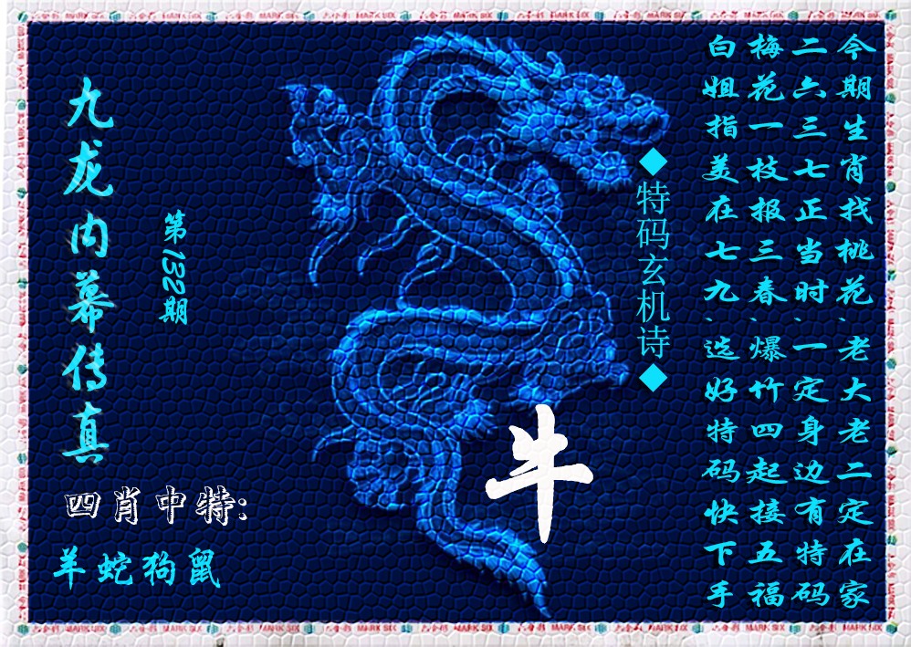 132期九龙内幕传真(新上市)[图]