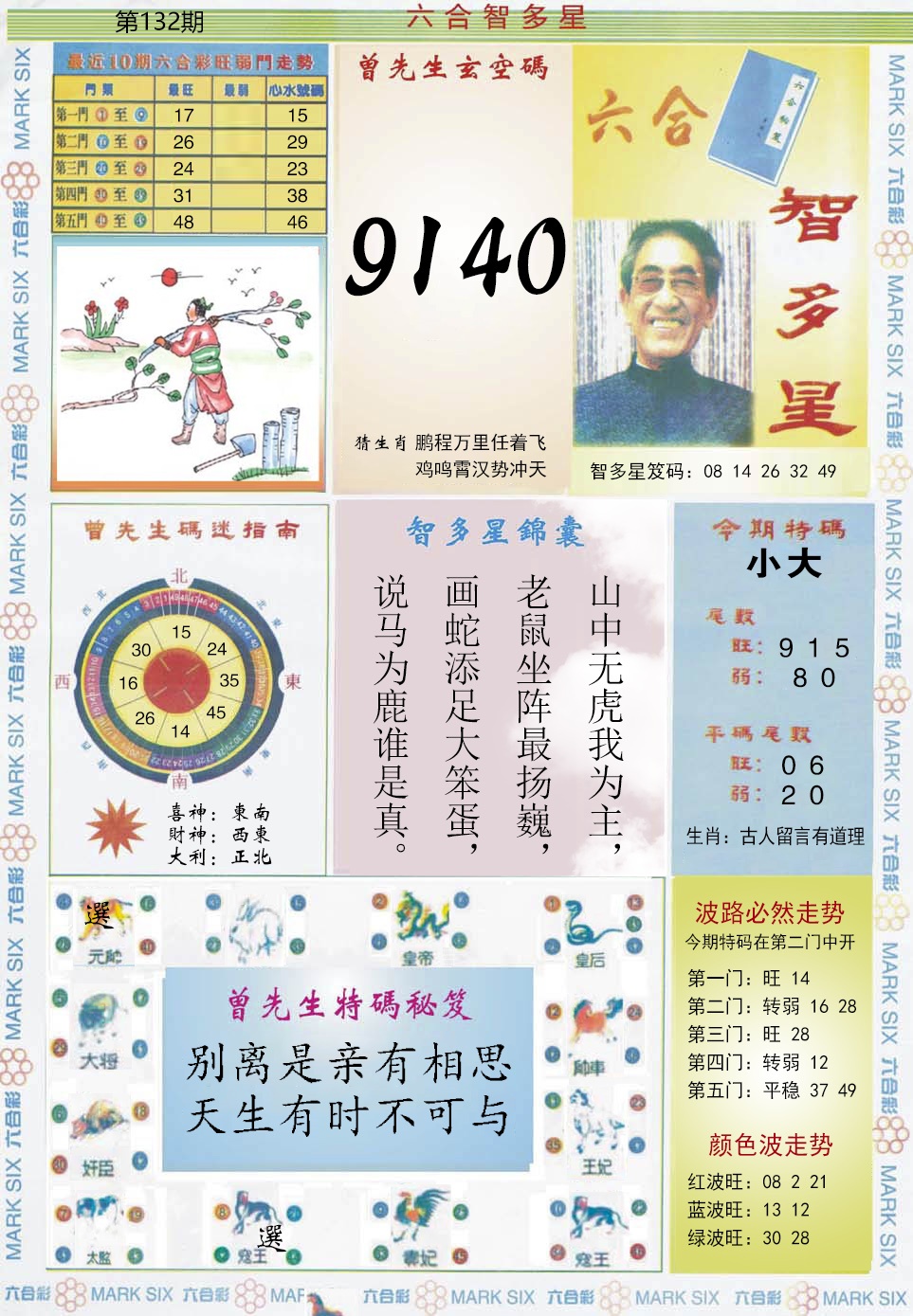 132期六合智多星[图]