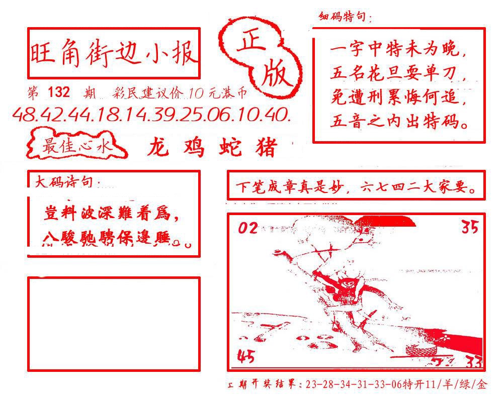 132期旺角街边小报[图]