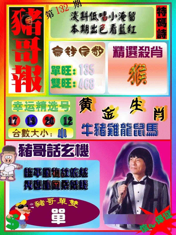 132期猪哥报[图]