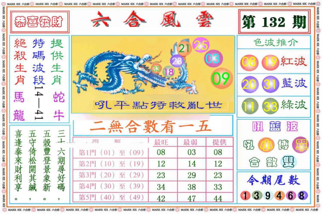 132期六合风云《另版》[图]