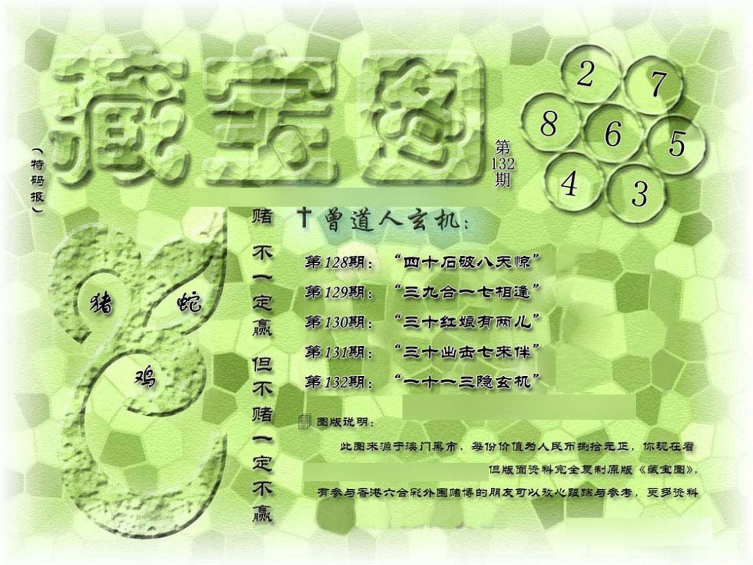 132期假新藏宝图[图]