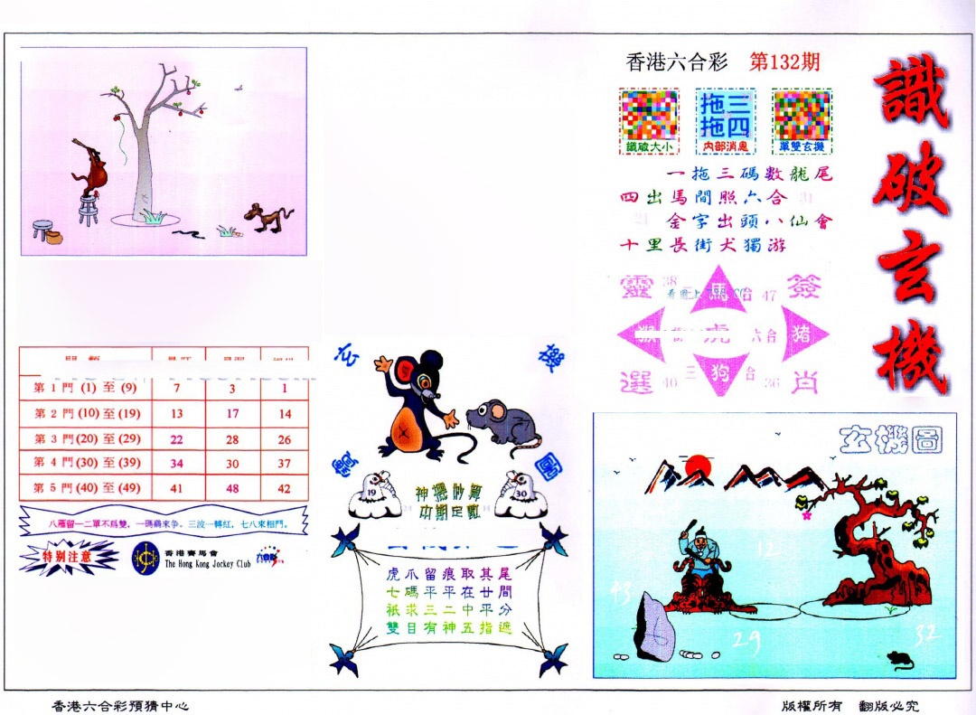 132期识破玄机(保证香港版)[图]