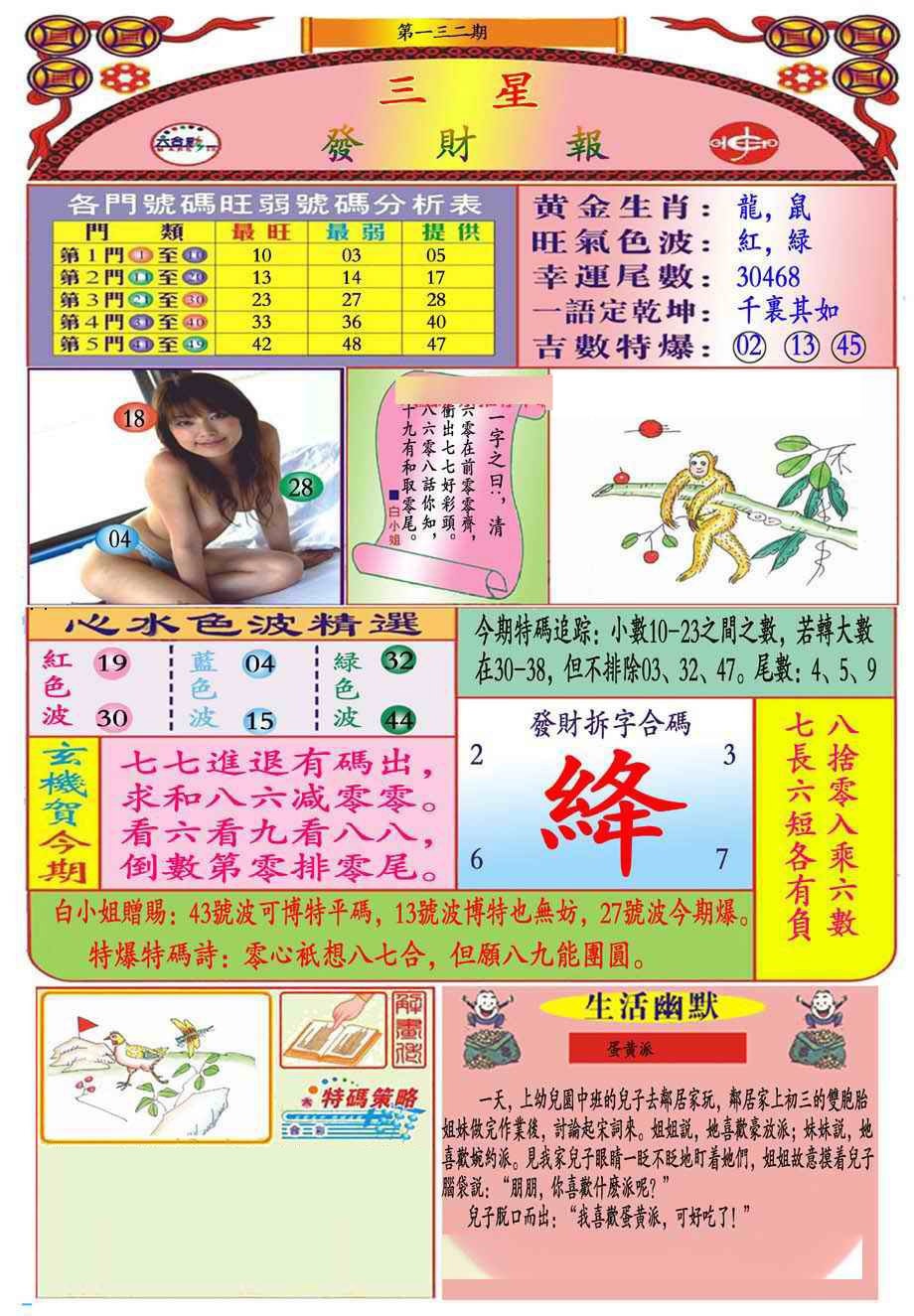 132期三星发财报(新图推荐)[图]