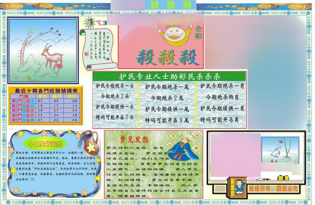 132期马经杀杀杀A(新图推荐)[图]