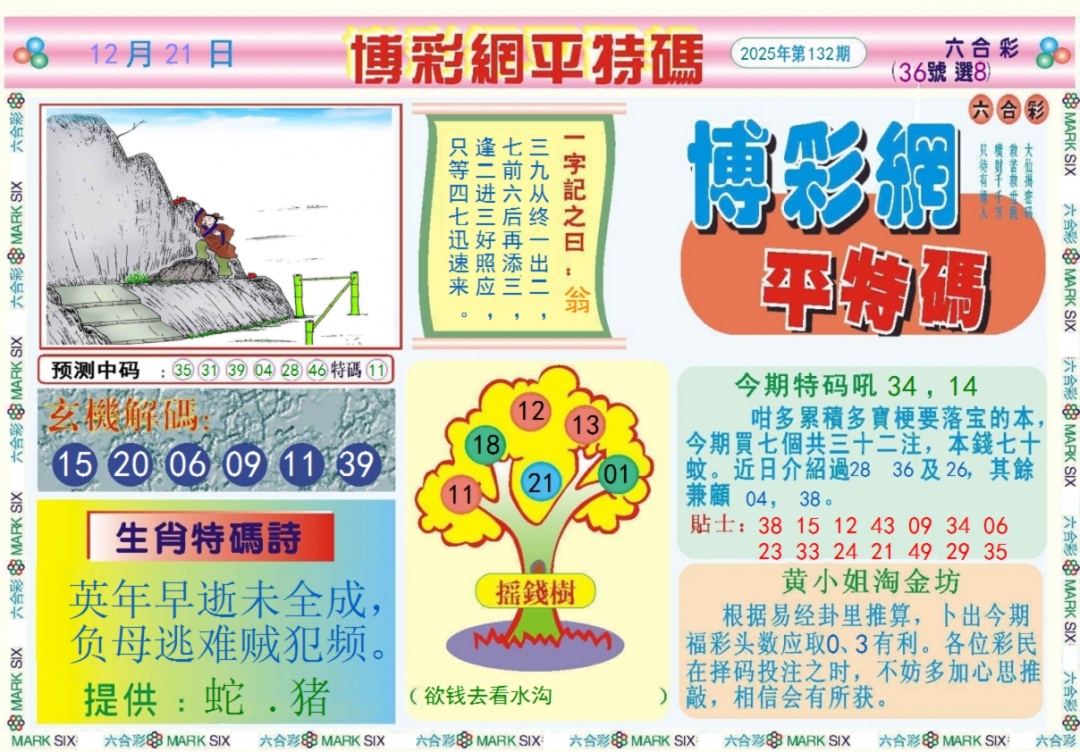 132期博彩网平特报记录[图]