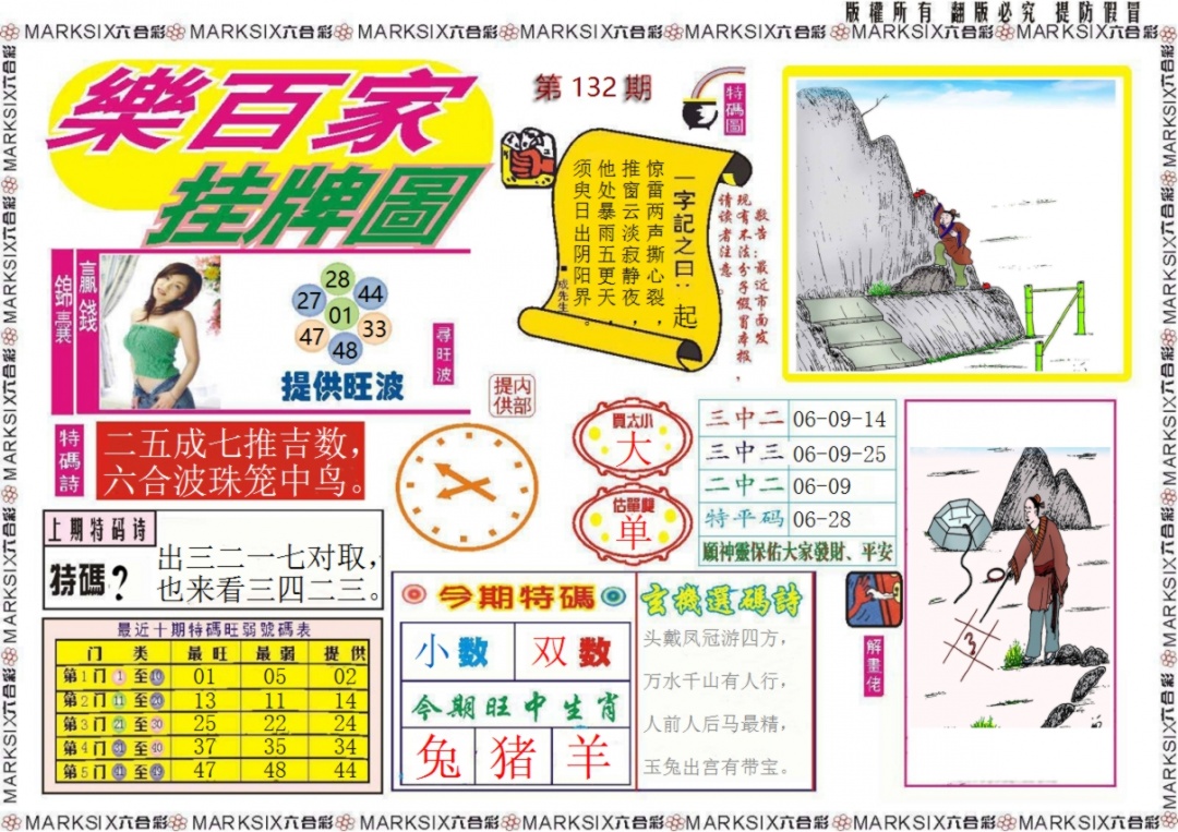 132期乐百家挂牌图记录[图]