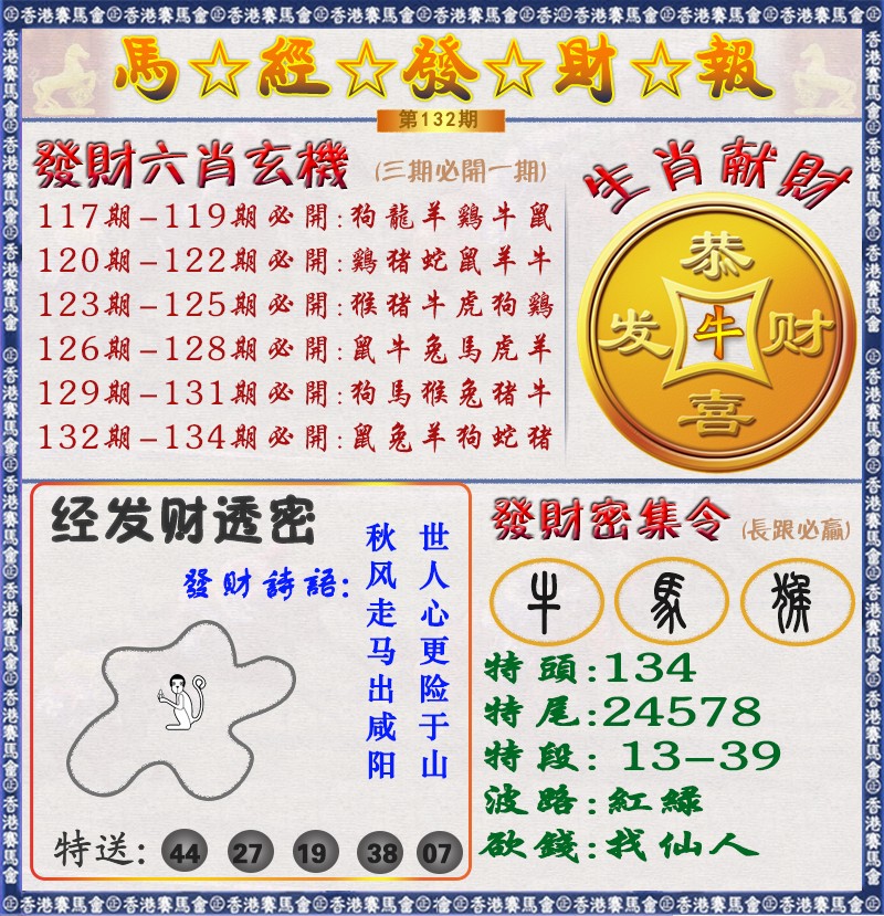 132期马经发财报（荐）[图]