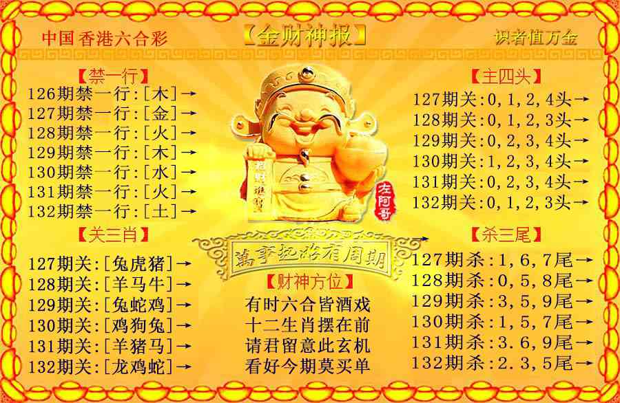 132期金财神[图]