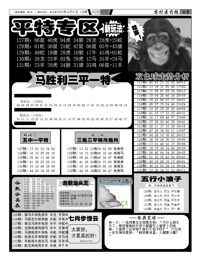 132期新粤彩(闲情好彩F)[图]